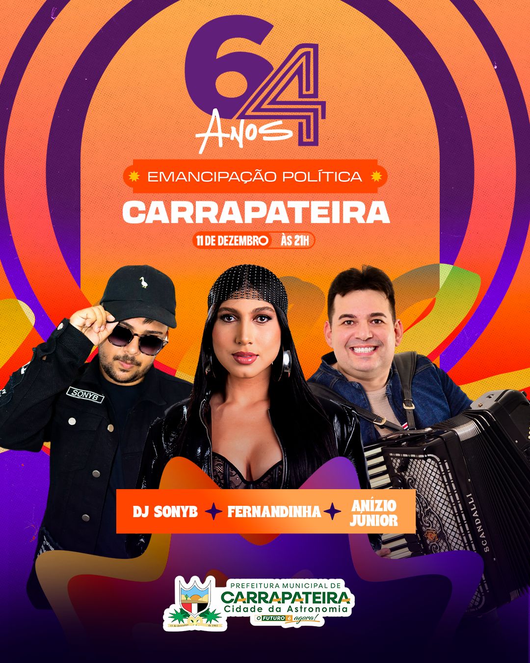 Festa de 64 Anos de Emancipação Política – 2025