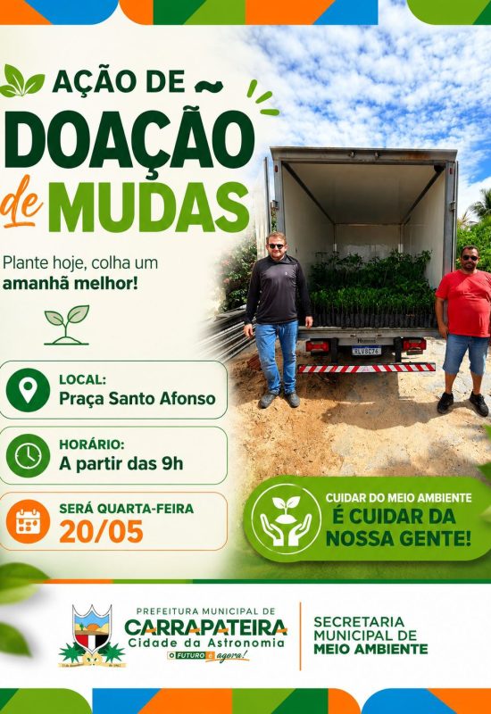 Doação de mudas